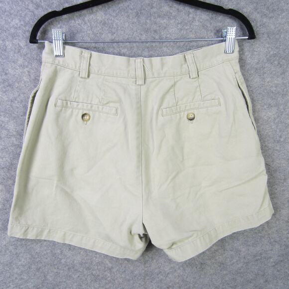 GAP Factory Store Shorts Womens 8 Khaki Beige Casual Chino 100% Cotton Pockets - Picture 6 of 8